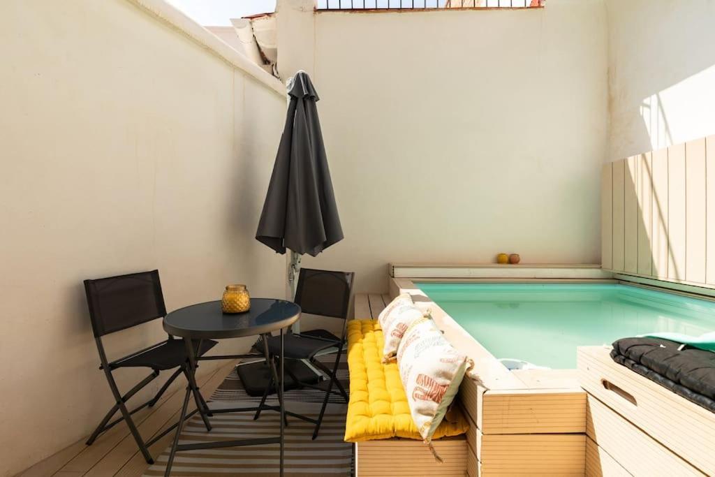 Cozy Loft Patio+Pool +Wifi Apartment Valencia Exterior photo